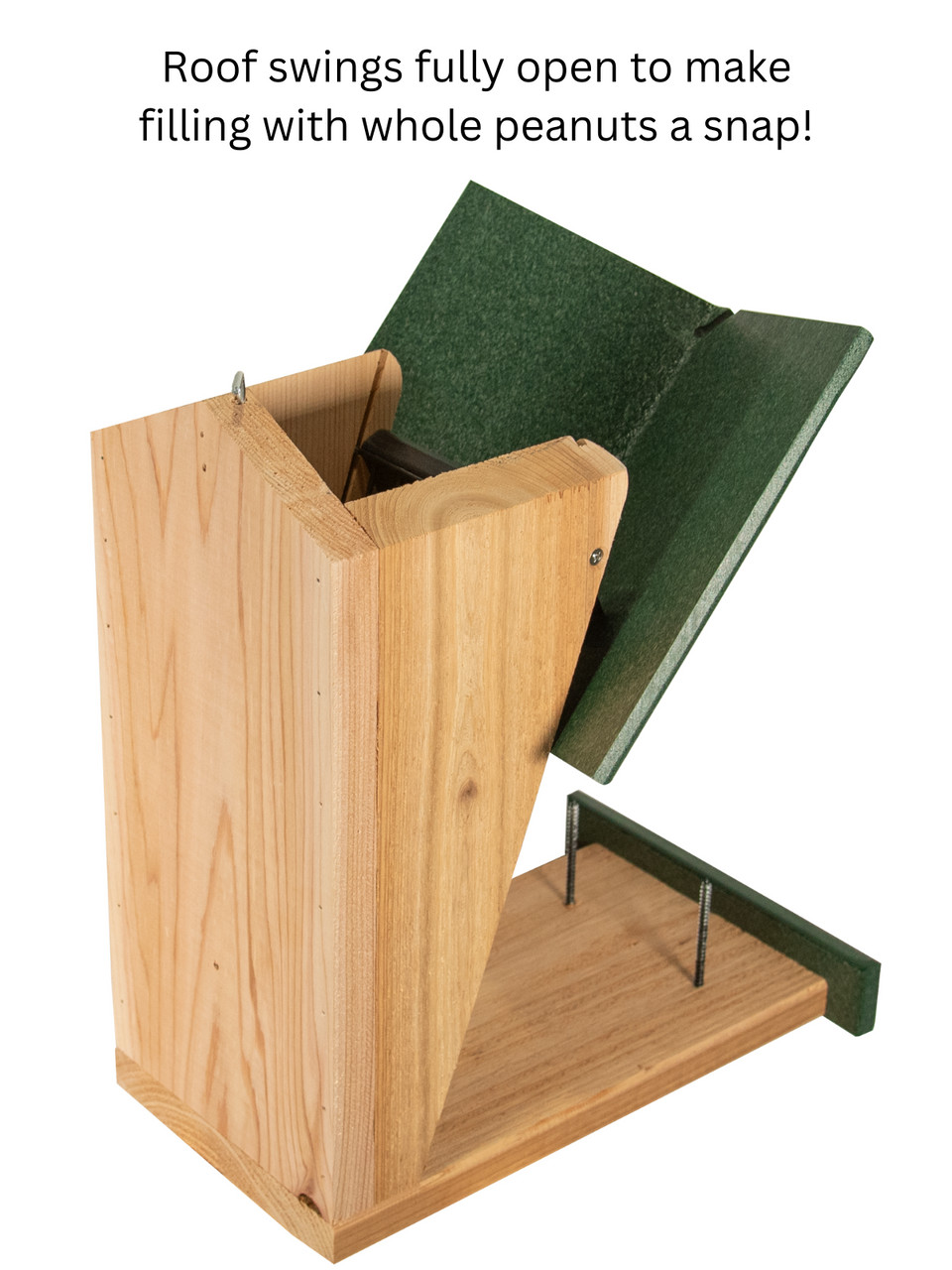 JCS Wildlife Double Snacker Squirrel Feeder