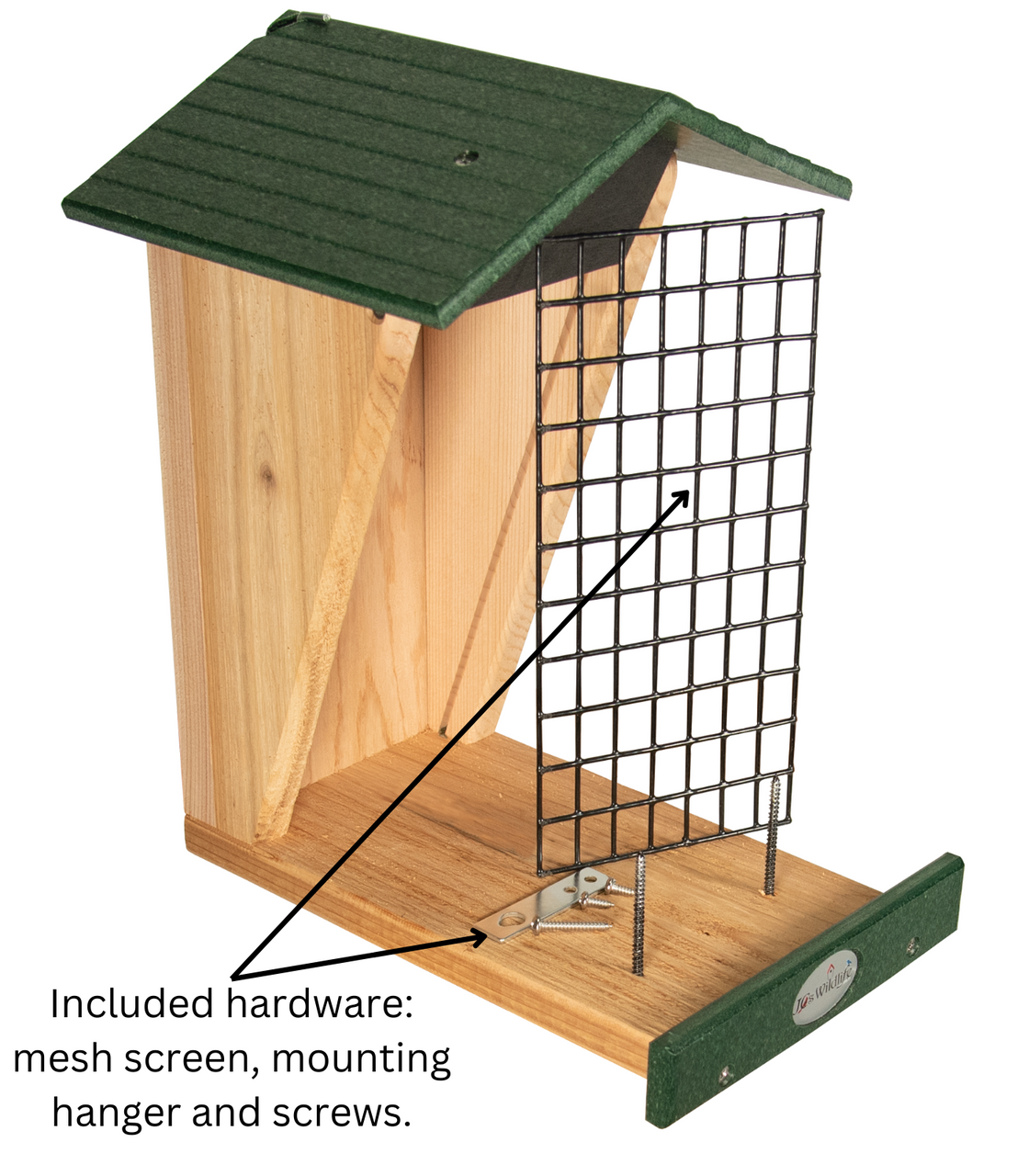 JCS Wildlife Double Snacker Squirrel Feeder