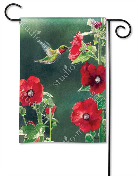 BreezeArt Hummingbird Delight Garden Flag