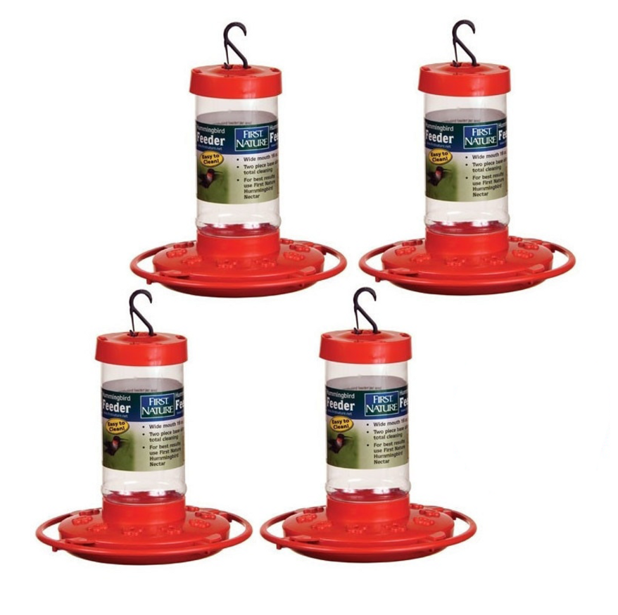 First Nature 10-Port Hummingbird Feeder 3051 16 oz. (1, 2, 4, or 6 Pack)