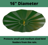 JCS Wildlife 16" Rain Guard - Hammered Metal Texture