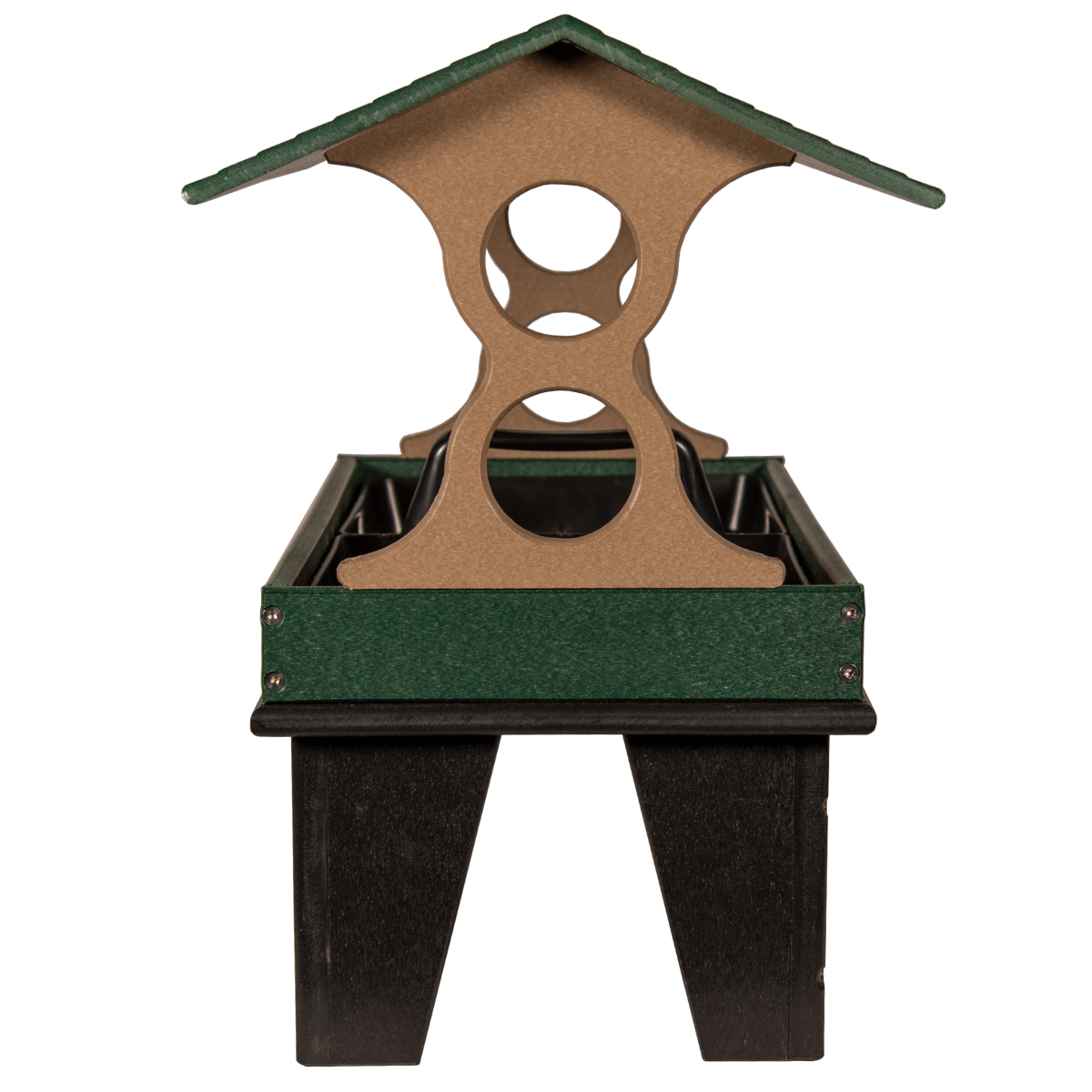 JCS Wildlife Large Ground Fly Thru Bird Feeder