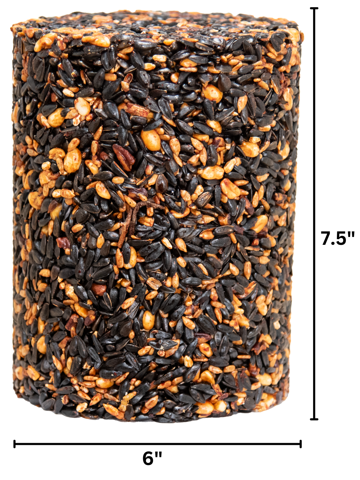 JCS Wildlife Squirrel Stopper Wild Bird Feast Large Cylinder 3.75lbs