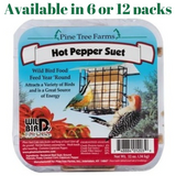 Pine Tree Farms Hot Pepper Suet Cake 12 oz.