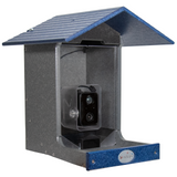 JCS Wildlife E-Z Fill Smart Bird Feeder with WiFi Camera, Solar Panel & AI Bird Recognition