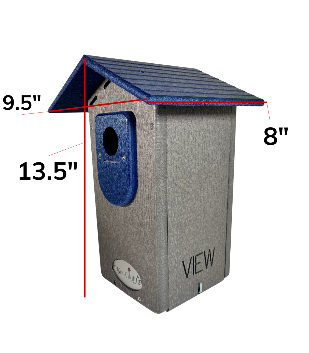 Bluebird house and measurements