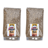 JCS Wildlife Just the Meat 20lb Loose Seed Bag containing sunflower chips, shelled peanuts, tree nuts, and vegetable oil for wild birds