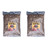 Two bags of JCS Wildlife Just the Meat 5lb Loose Seed featuring sunflower chips, shelled peanuts, and tree nuts.