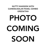 JCS Wildlife Nutty Mansion Squirrel Nesting Box w/ Wi-Fi Camera & Solar Panel