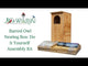 JCS Wildlife Barred Owl Box Do It Yourself Assembly Kit