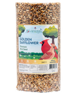 JCS Wildlife Golden Safflower Premium Bird Seed Small Cylinder