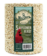 Mr. Bird Safflower Feast Large Wild Bird Seed Cylinder 5 lbs. (1, 2, 4 and 6 Packs)