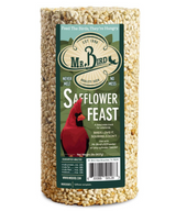 Mr. Bird Safflower Feast Small Wild Bird Seed Cylinder 32 oz.