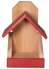 JCS Wildlife Cedar Robin Roost Birdhouse with Recycled Poly Lumber Roof