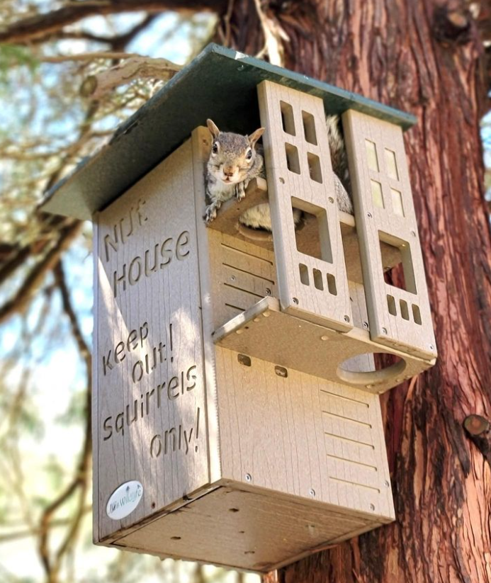 JCS  Wildlife Ultimate Squirrel House Nesting Box