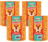 Mr. Bird Flaming Hot Feast Large Wild Bird Seed Cylinder 4 lb. 3 oz. (1, 2, 4, or 6 Packs)