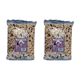 JCS Wildlife Woodpecker Favorite 5lb Loose Seed Bag with shell-free mix of suet, nuts, and dried fruit in two bags