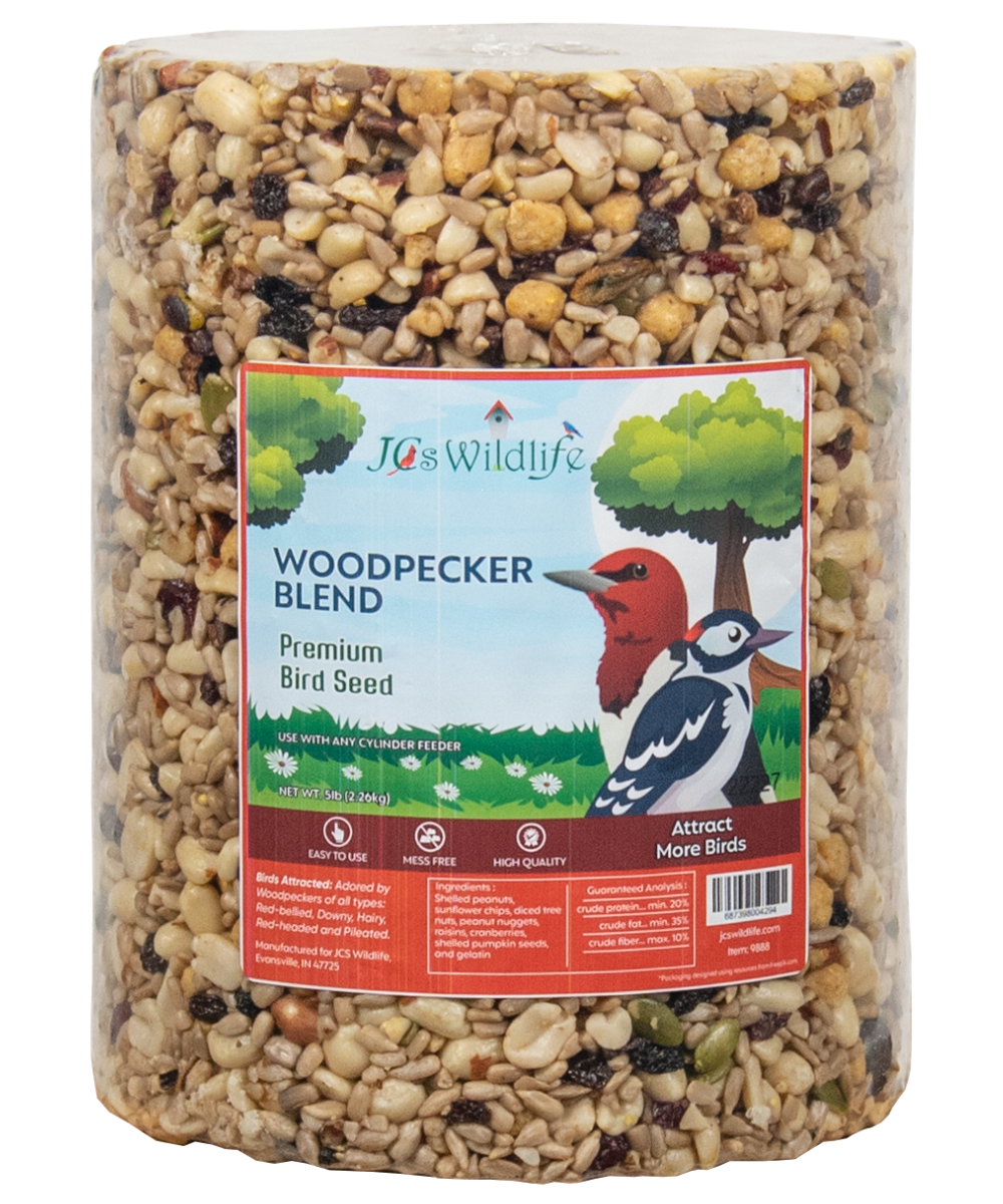 JCS Wildlife Premium Bird Seed Cylinder Variety Pack