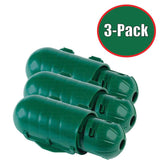3-Pack Click Shield Weather-Resistant Cord Lock - Green - JCS Wildlife