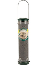 Aspects 439 Nyjer Mesh Birdfeeder with Quick-Clean Base, Spruce, Stainless Steel - JCS Wildlife