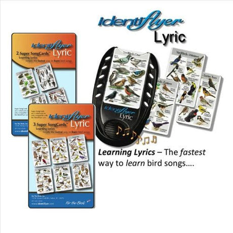 Identiflyer Lyric 140 Birds & Frogs Kit Includes Machine, 3 & 2 Cards - JCS Wildlife
