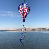In The Breeze Patriot Eagle Hot Air Balloon Wind Spinner - JCS Wildlife