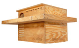 JCS Wildlife 3 Sided Platform Barn Owl Nesting Box - JCS Wildlife