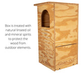 JCS Wildlife Barred Owl Nesting Box - JCS Wildlife