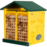 JCS Wildlife Double-Wide Large Poly Lumber and Pine Mason Bee House - Handmade in the USA - JCS Wildlife