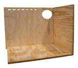 JCS Wildlife Large Barn Owl Box with Exercise Platform: Do It Yourself Assembly Kit - JCS Wildlife