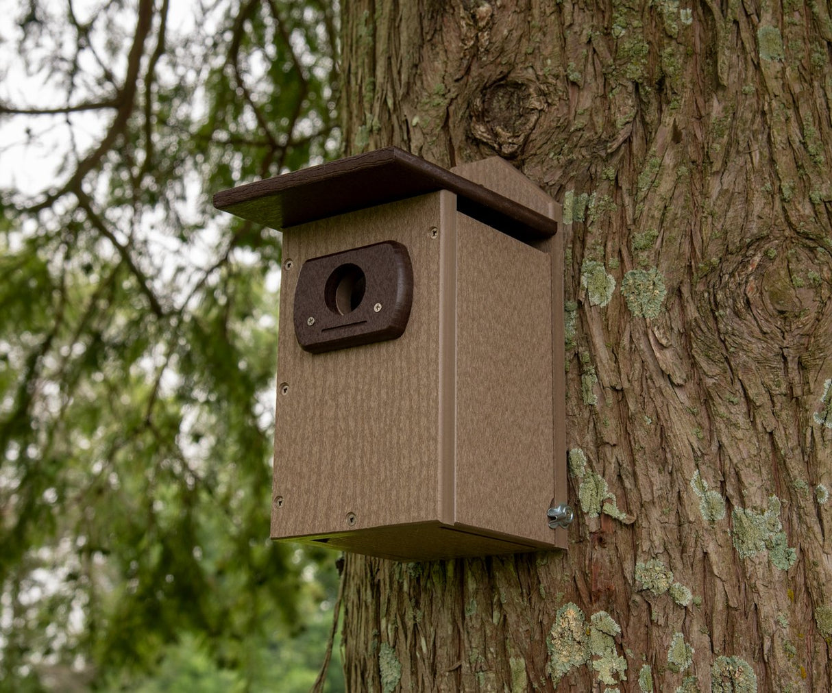 JCS Wildlife Recycled Poly Lumber Standard Bluebird House - JCS Wildlife