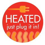 K&H 80 Watt Perfect Bucket Heater Thermostat-Controlled 57 Cord Gray 8080 - JCS Wildlife