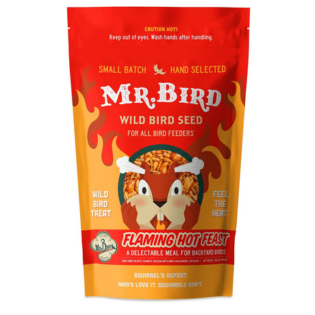 Mr. Bird Flaming Hot Feast Large Loose Seed Bag 4 lbs. (1, 2, 4, and 6 Packs) - JCS Wildlife