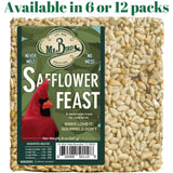 Mr. Bird Safflower Feast Small Wild Bird Seed Cake 8 oz. - JCS Wildlife