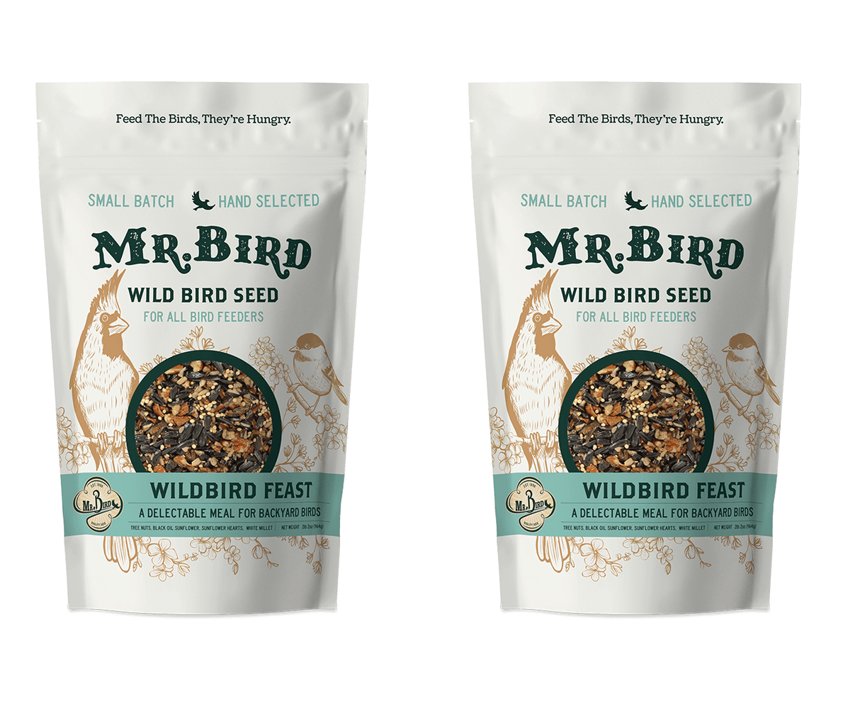 Mr. Bird WildBird Feast Large Loose Seed Bag 4 lbs. (1, 2, 4, or 6 Packs) - JCS Wildlife