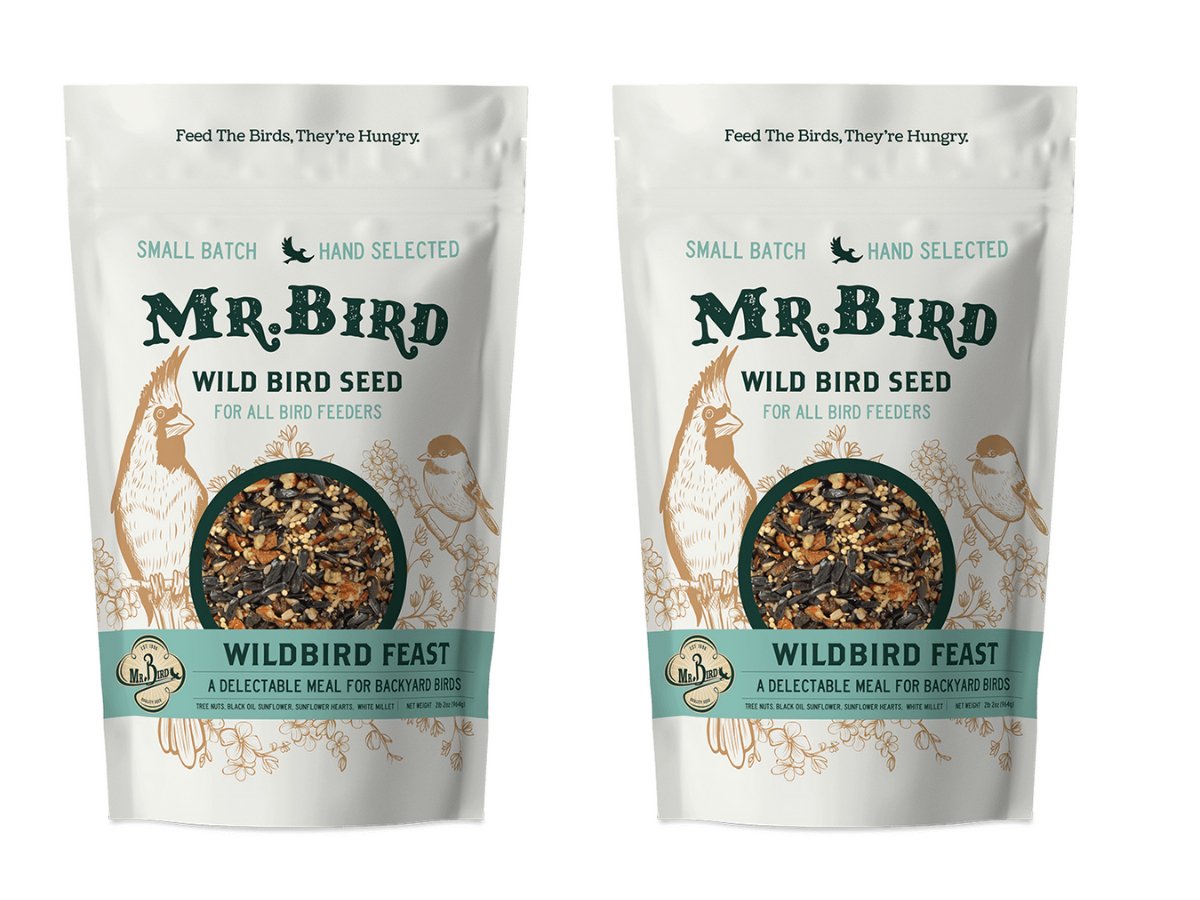 Mr. Bird WildBird Feast Small Loose Seed Bag 2 lbs. (1, 2, 4, or 6 Packs) - JCS Wildlife