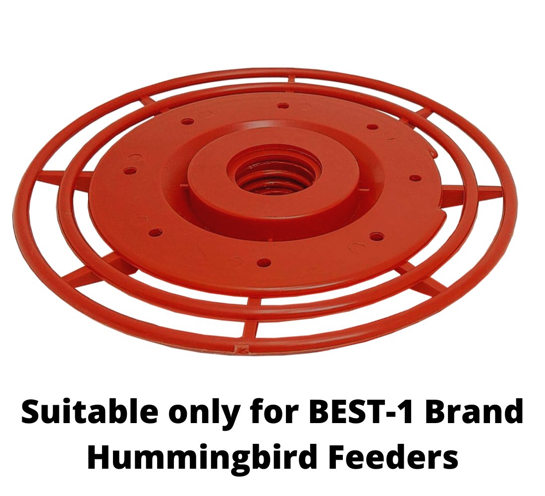 Original Best-1 Hummingbird Feeder Replacement Bottom for 32 oz. 72 oz. 8 oz. (1 or 2 Packs) - JCS Wildlife