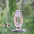Perky-Pet 8131-2 Cranberry Hobnail Vintage-Style Glass Hummingbird Feeder - JCS Wildlife