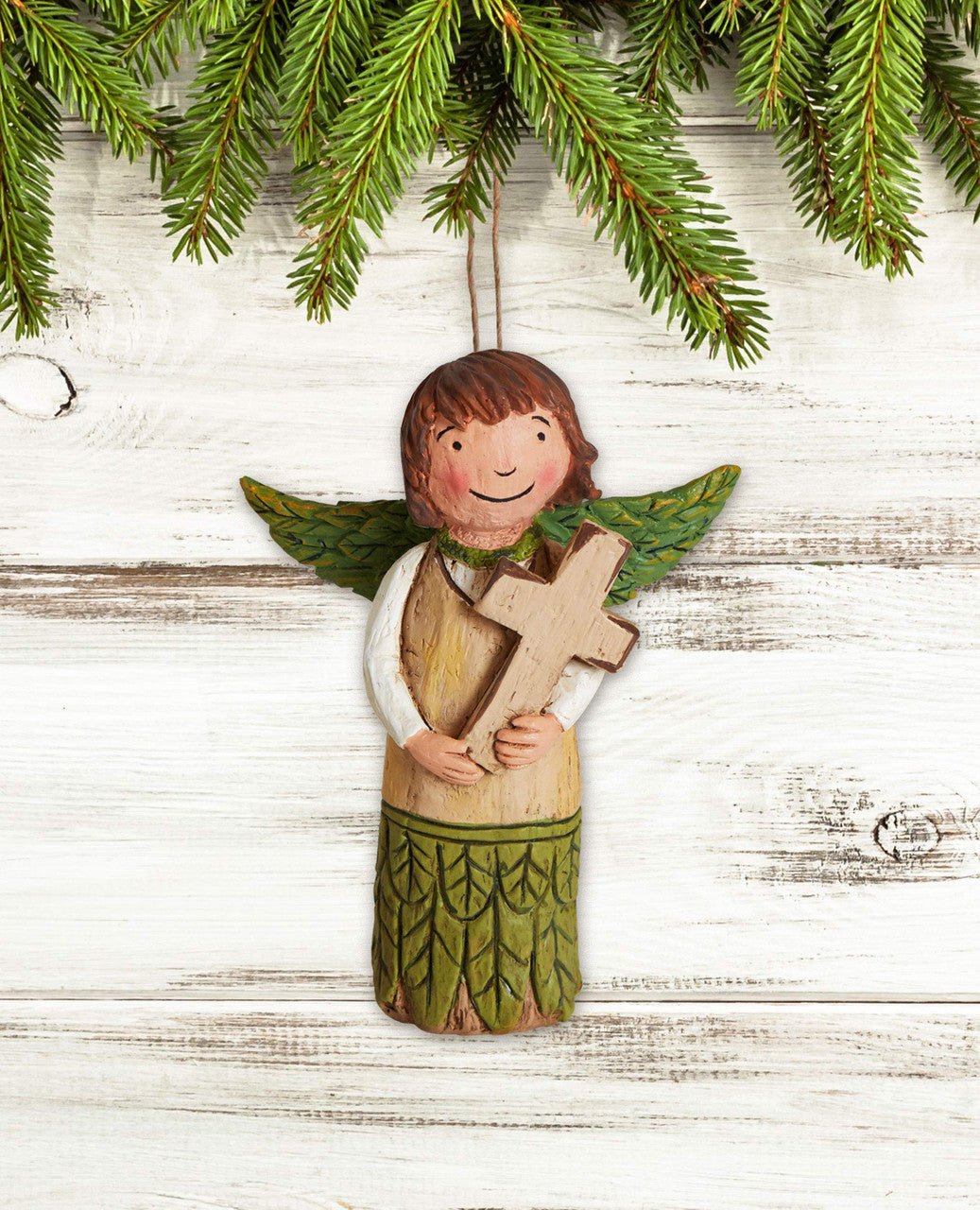 Studio M Choose Faith Angel Ornament - JCS Wildlife